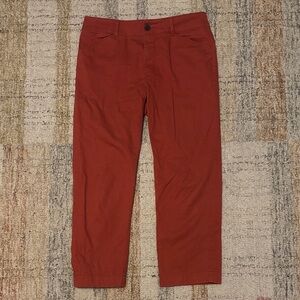LOFT Women's Rust Straight Leg Pants